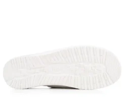 Women's HEYDUDE Wendy Bow Shimmer Metallic Casual Shoes