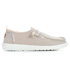 Women's HEYDUDE Wendy Chambray Casual Shoes