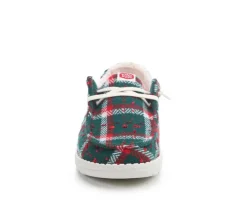 Women's HEYDUDE Wendy Confetti Plaid Casual Shoes