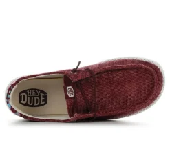 Women's HEYDUDE Wendy Corduroy Leo Casual Shoes