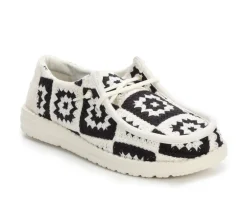 Women's HEYDUDE Wendy Cottage Crochet Casual Shoes