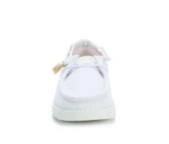 Women's HEYDUDE Wendy Perf Canvas Casual Shoes