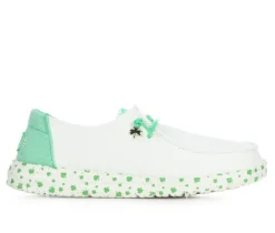 Women's HEYDUDE Wendy Shamrock Charm Casual Shoes
