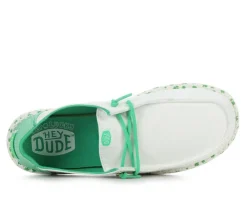 Women's HEYDUDE Wendy Shamrock Charm Casual Shoes