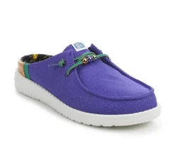 Women's HEYDUDE Wendy Slip Mardi Gras Casual Shoes