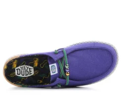 Women's HEYDUDE Wendy Slip Mardi Gras Casual Shoes