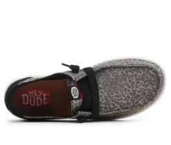Women's HEYDUDE Wendy Sparkle Leopard