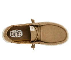 Women's HEYDUDE Wendy Stretch Canvas Casual Shoes