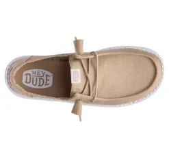 Women's HEYDUDE Wendy Stretch Canvas Casual Shoes