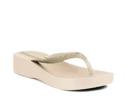 Women's Ipanema Mesh Chic Plat Low Wedge Flip-Flops