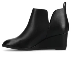 Women's Journee Collection Mylee Wedge Booties