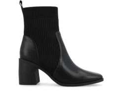 Women's Journee Collection Harlowe Block Heel Booties