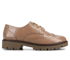 Women's Journee Collection Claudiya Chunky Oxfords