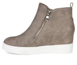 Women's Journee Collection Pennelope Wedge Sneakers