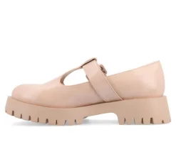 Women's Journee Collection Suvi Chunky T-Strap Mary Janes