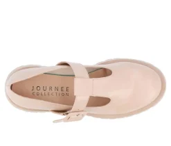 Women's Journee Collection Suvi Chunky T-Strap Mary Janes