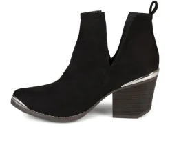 Women's Journee Collection Issla Side Slit Booties