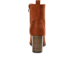 Women's Journee Collection Baylor Lace-Up Booties
