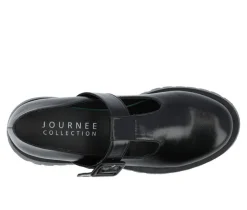 Women's Journee Collection Suvi Chunky T-Strap Mary Janes