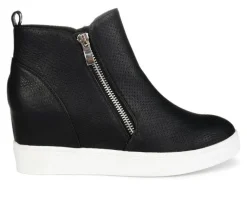 Women's Journee Collection Pennelope Wedge Sneakers
