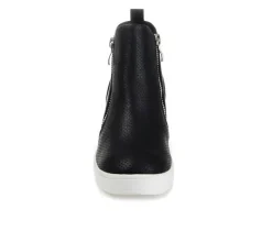 Women's Journee Collection Pennelope Wedge Sneakers