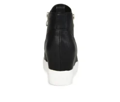 Women's Journee Collection Pennelope Wedge Sneakers