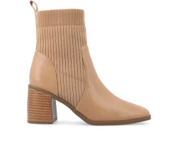 Women's Journee Collection Harlowe Block Heel Booties