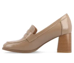 Women's Journee Collection Malleah Block Heel Loafers