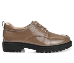 Women's Journee Collection Zina Lugged Oxfords