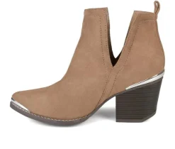 Women's Journee Collection Issla Side Slit Booties