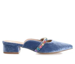 Women's Journee Collection Jewel Mules