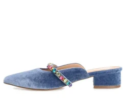 Women's Journee Collection Jewel Mules