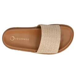 Women's Journee Collection Starr Footbed Sandals