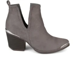 Women's Journee Collection Issla Side Slit Booties