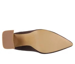 Women's Journee Collection Noralinn Heeled Stretch Knit Booties