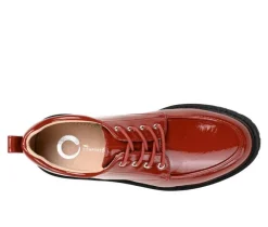 Women's Journee Collection Zina Lugged Oxfords