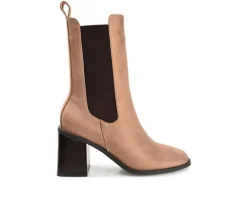 Women's Journee Collection Kaydia Mid Calf Chelsea Boots