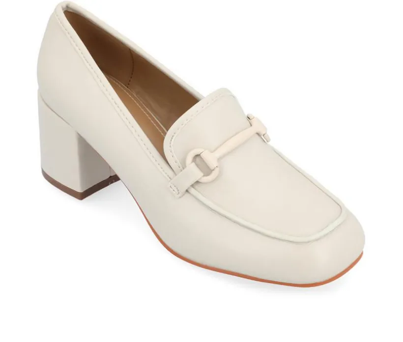 Women's Journee Collection Nysaa Block Heel Loafers