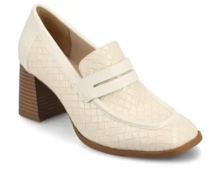 Women's Journee Collection Malleah Block Heel Loafers