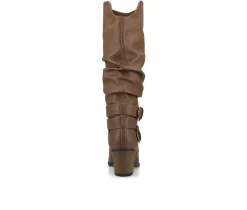 Women's Journee Collection Late Wide Calf Knee High Boots