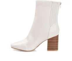 Women's Journee Collection Maize Booties