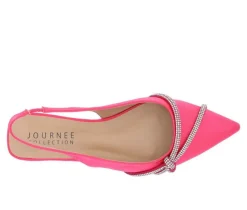 Women's Journee Collection Rebbel Slingback Mules