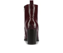 Women's Journee Collection Baylor Lace-Up Booties