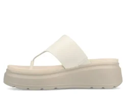Women's Journee Collection Carah Platform Flip-Flops