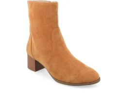 Women's Journee Collection Hayven Block Heel Booties