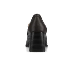 Women's Journee Collection Malleah Block Heel Loafers