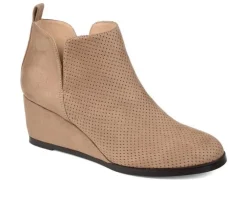 Women's Journee Collection Mylee Wedge Booties