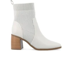 Women's Journee Collection Harlowe Block Heel Booties