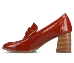 Women's Journee Collection Malleah Block Heel Loafers