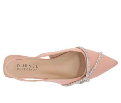 Women's Journee Collection Rebbel Slingback Mules